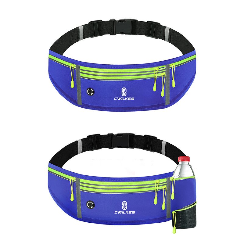 Waist Bag Factory - Custom Logo 4 Pocket Running Belt