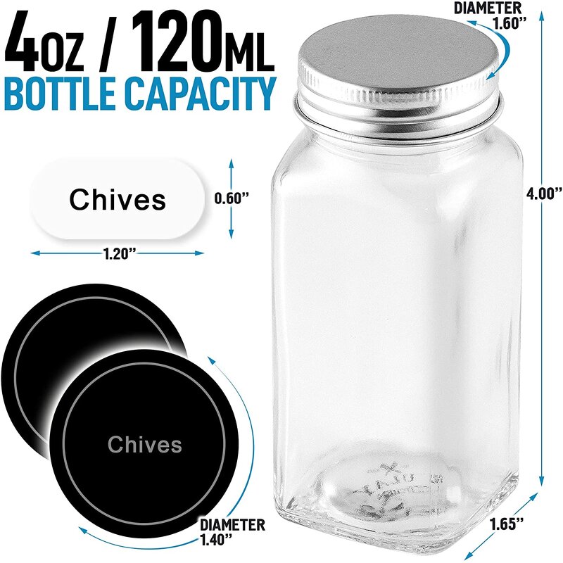Glass Spice Jar Manufacturer - Custom Private Label Wholesale