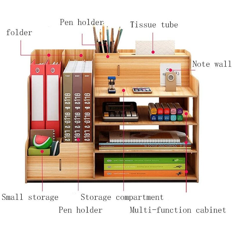 Desktop Organizer Factory - Custom Wooden Foldable Shelf