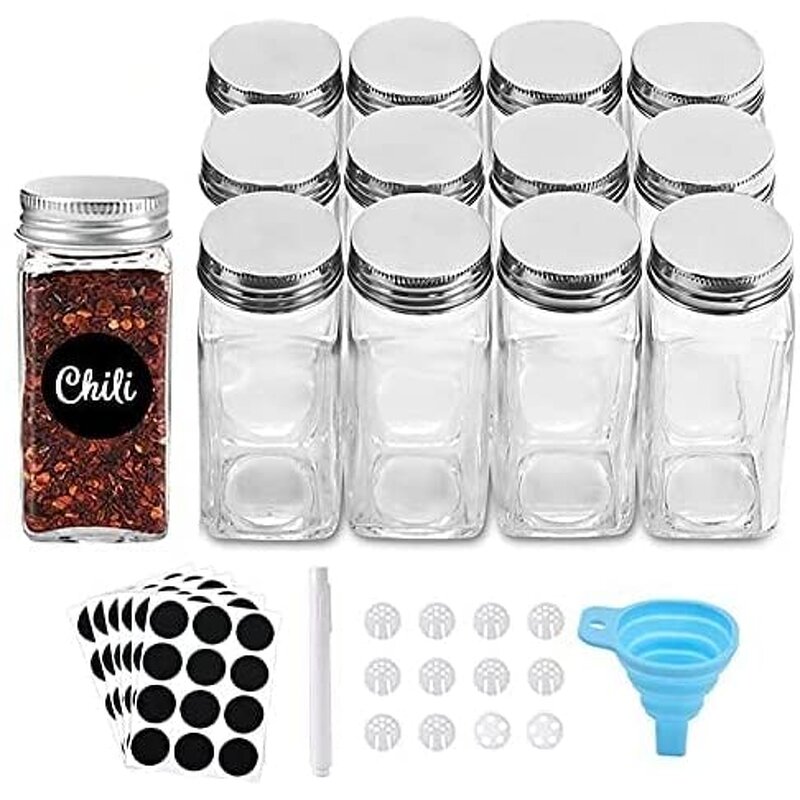 Glass Spice Jar Manufacturer - Custom Private Label Wholesale