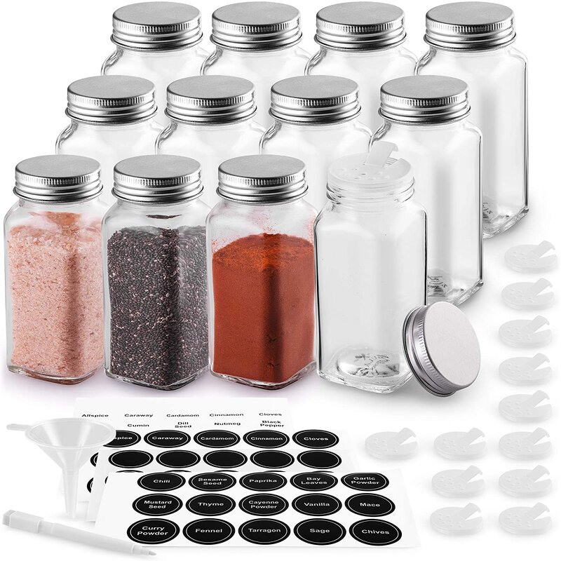 Glass Spice Jar Manufacturer - Custom Private Label Wholesale