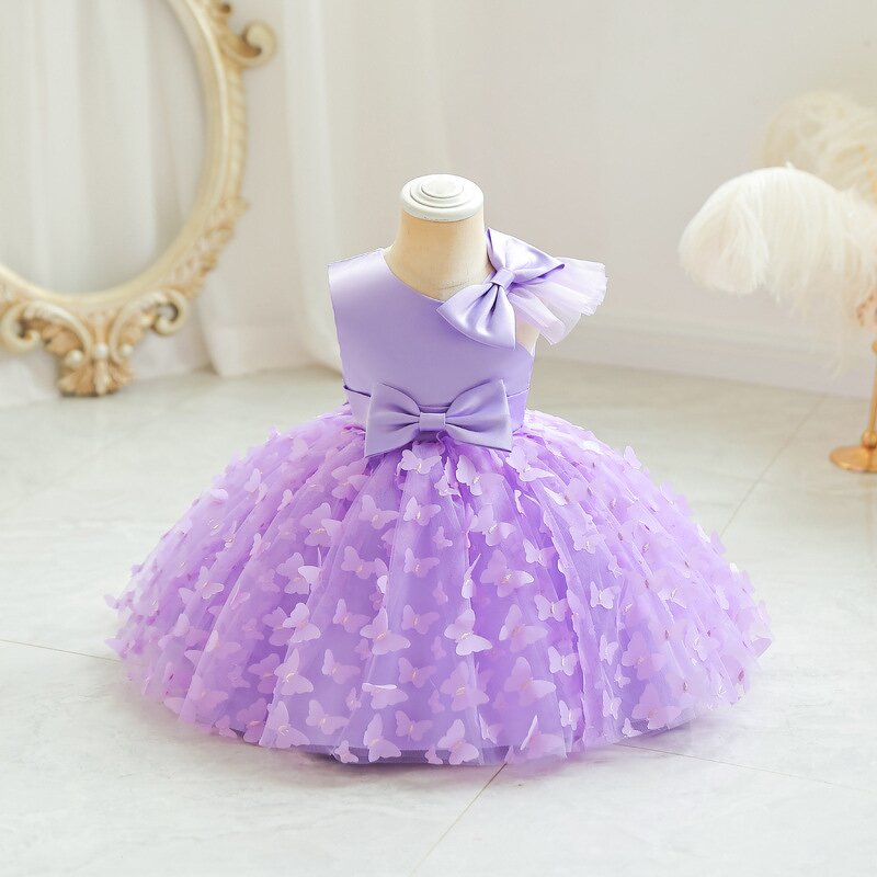 Baby Girl Tutu Dress Manufacturer - OEM Butterfly Princess Party