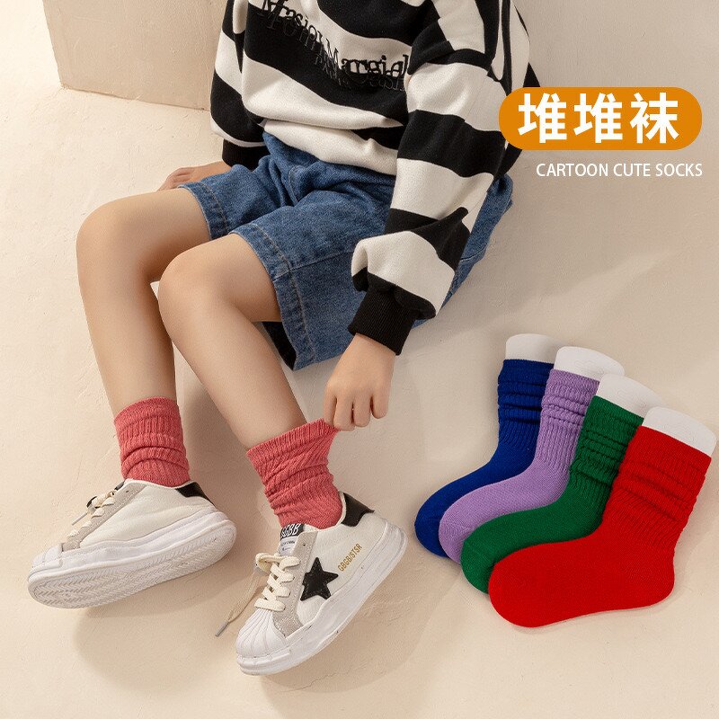 Kid Socks Supplier - OEM Breathable Elastic Candy Color