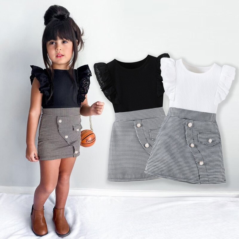Girls 2-Piece Set Manufacturer - OEM Internet Popular Western