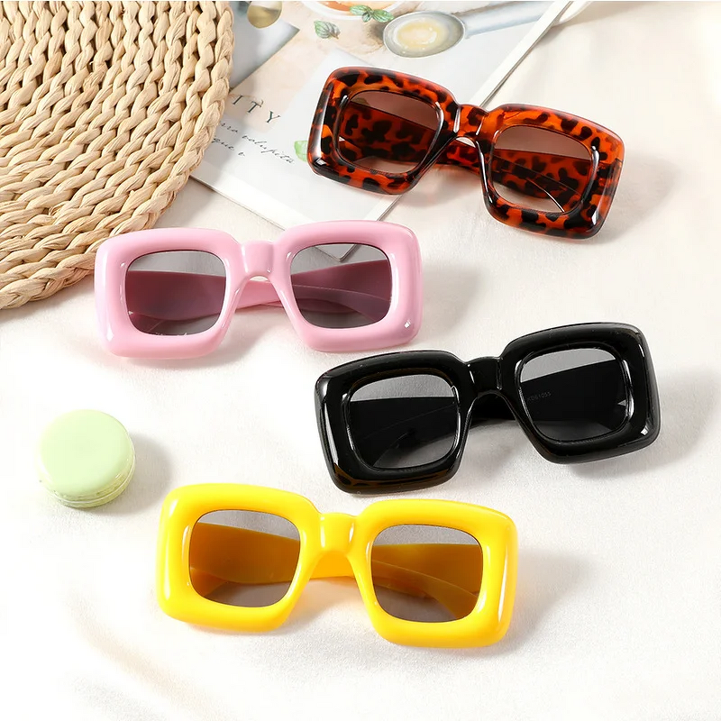 Kids Sunglasses Manufacturer - OEM Fashion Small Square Glasses