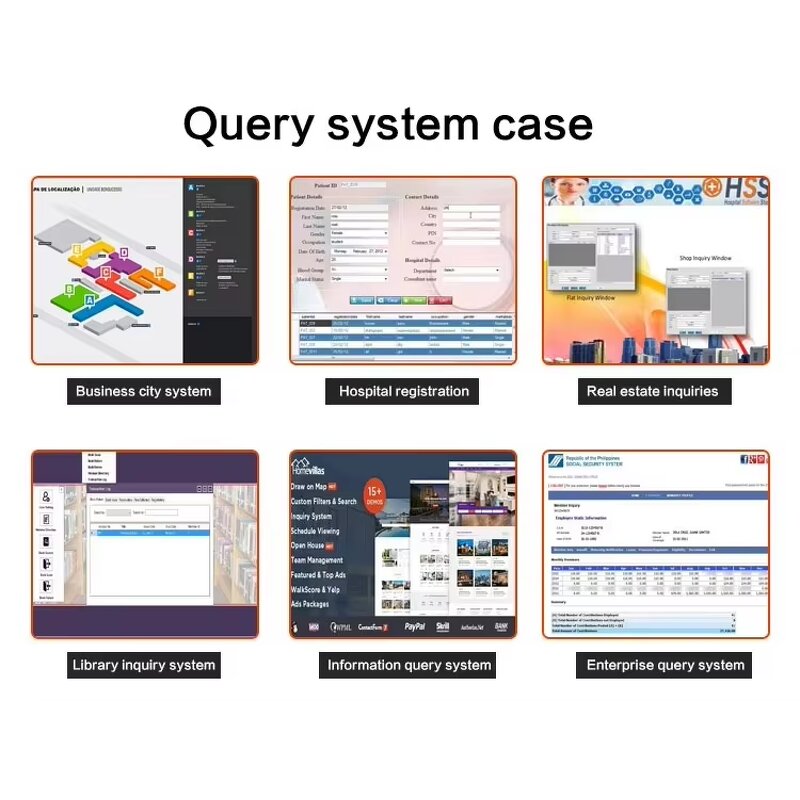 Touch Query Machine Factory - 43 Inch Horizontal Custom