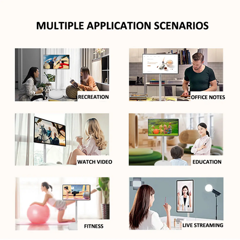 Portable Smart TV Factory - 27 Inch Android Wireless Custom