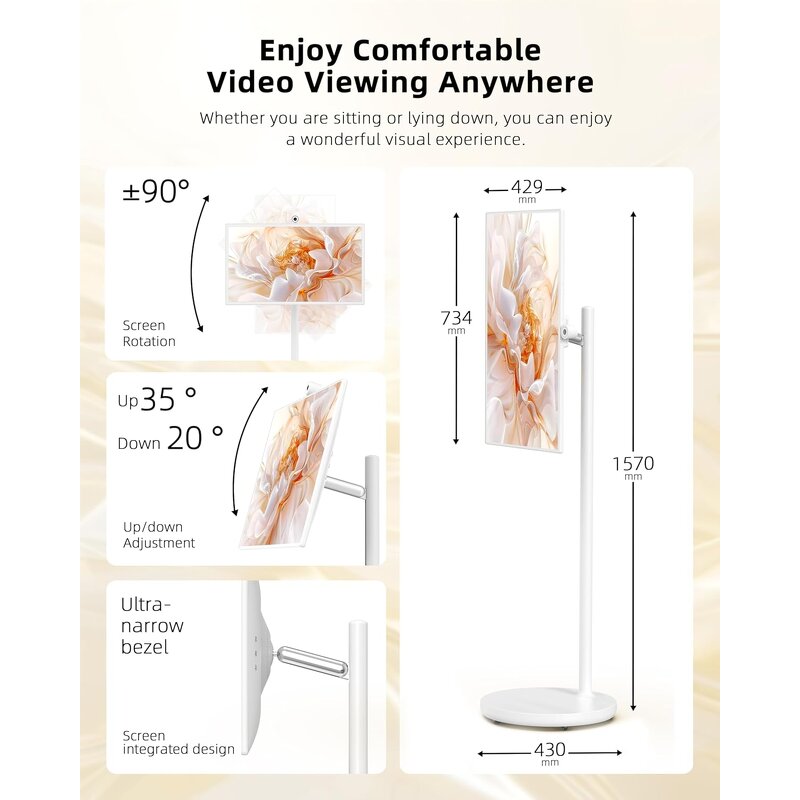 Portable Smart TV Manufacturer - 32 Inch Floor Standing Custom