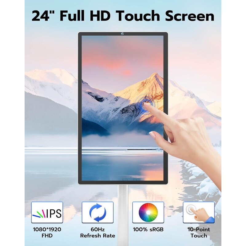 Gaming Monitor Manufacturer - 24 Inch Portable Android TV