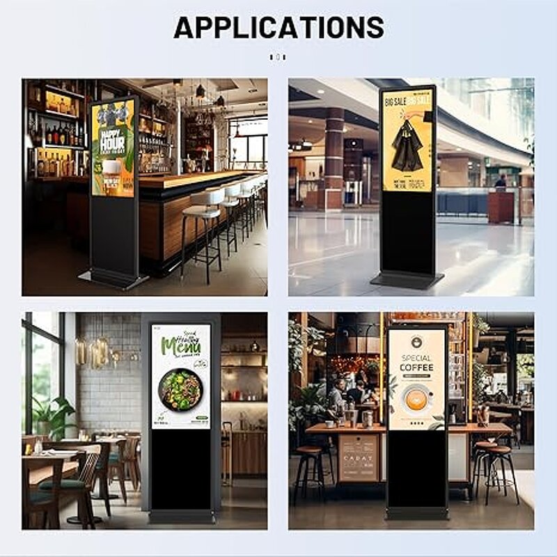 LCD Advertising Screen Factory - 85 Inch Touch Vertical