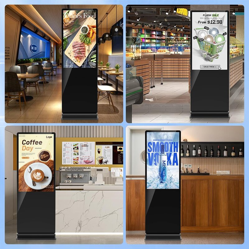Advertising Machine Manufacturer - 98 Inch Vertical LED