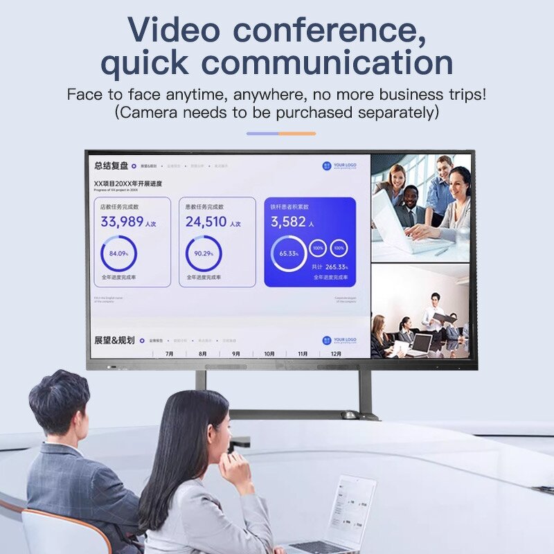 Interactive Whiteboard Factory - 75 Inch 4K LCD Business