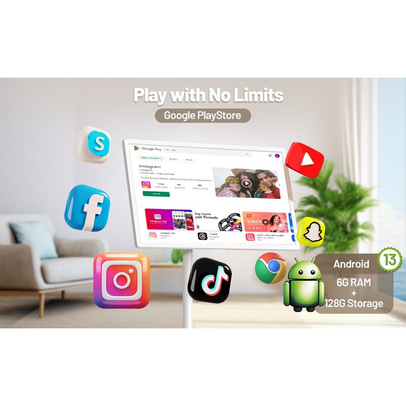 Android Smart TV Factory - 27 Inch Commercial Touch Screen