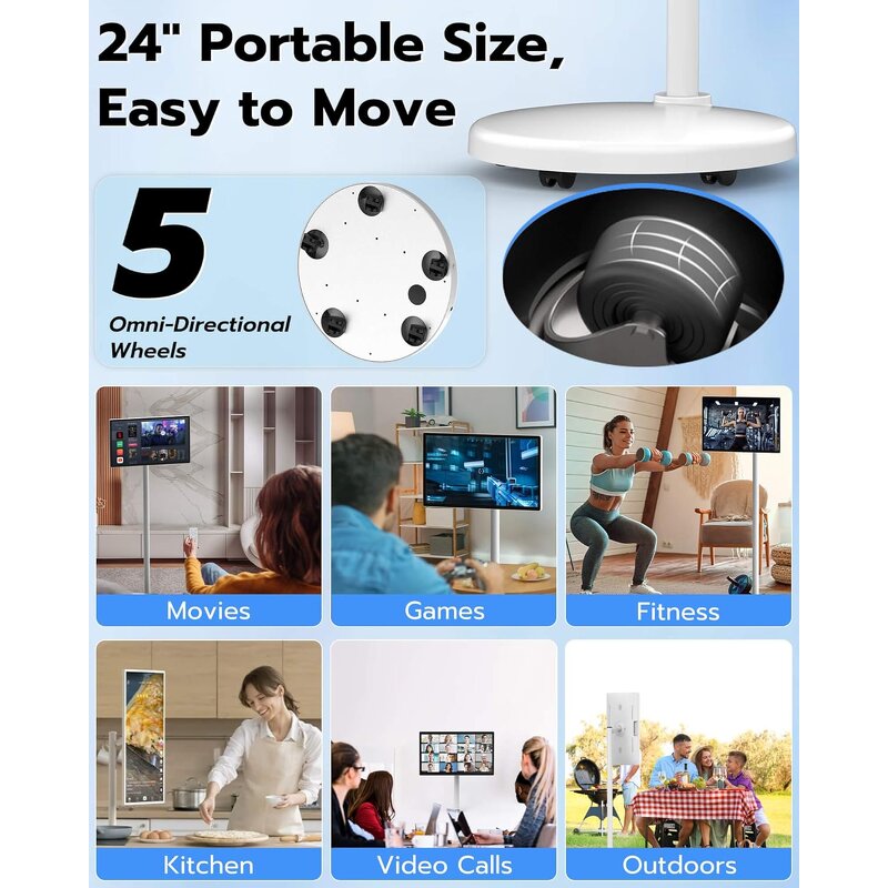 Android Touch Screen TV Manufacturer - 24 Inch Custom Stand