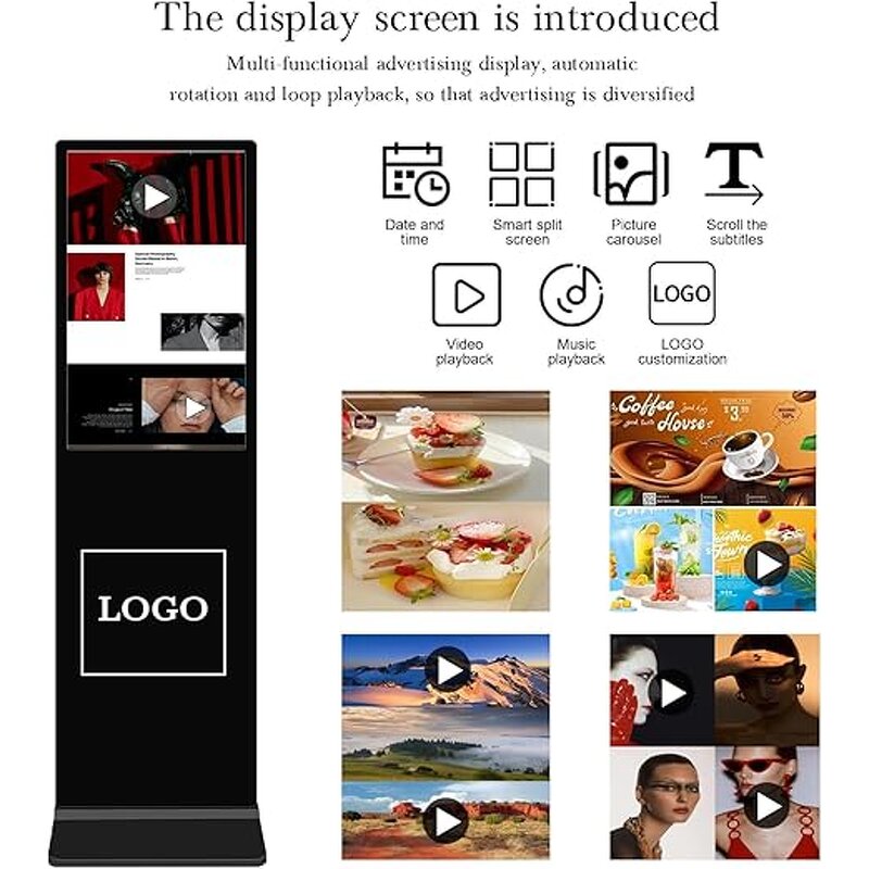 LCD Advertising Screen Factory - 85 Inch Touch Vertical