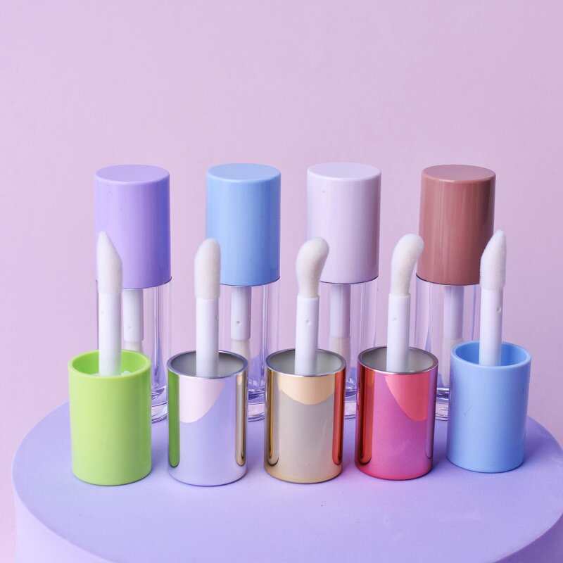 Lip Gloss Tube Manufacturer - 6ml Frosted DIY with Brush Head