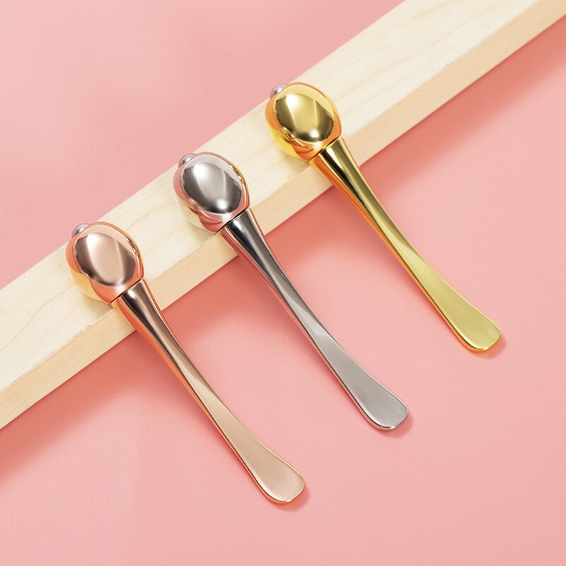 Facial Massage Roller Factory - Double Heads Metal T Shape