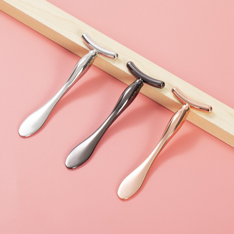 Makeup Spatula Factory - 8cm Zinc Alloy Rose Gold Mini Roller