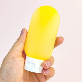 Sunscreen Tube Factory - 60ml Yellow Squeezing Plastic Custom