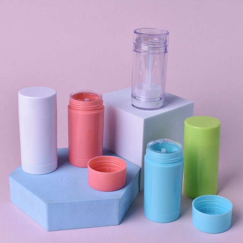 Deodorant Container Factory - 50-75g Refillable Twist Bottom