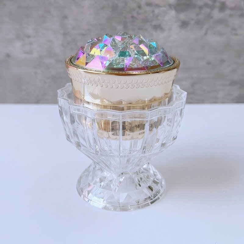 Cream Jar Manufacturer - 30-50g Luxury Diamond Style Custom