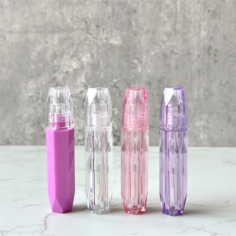 Lip Gloss Tube Factory - 3ml Rhombus Plastic Fashionable Design