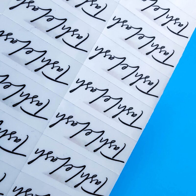 Vinyl Sticker Factory - 3D Logo Waterproof UV Transfer Labels