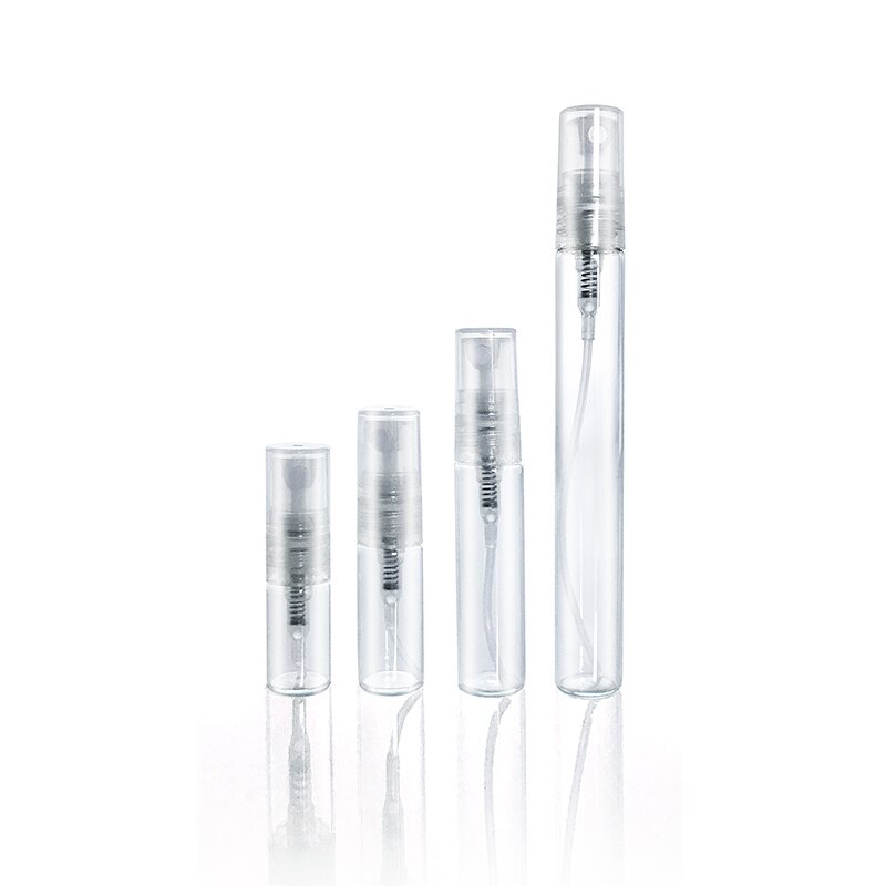 Perfume Spray Bottle Factory - 5-10ml Slender Clear Petals Print