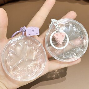 Powder Tray Factory - Five Grid PS Material Plastic Box