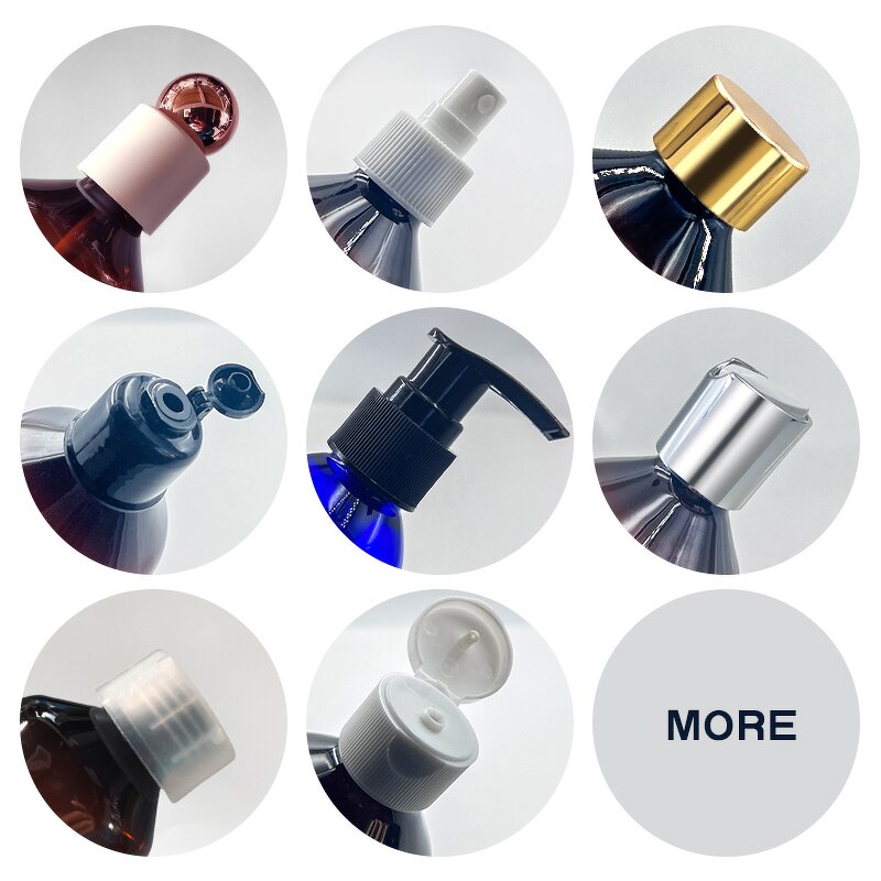 Plastic Bottle Factory - 100-120ml PET Transparent for Shampoo