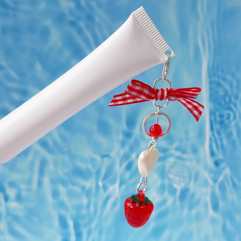 Lip Gloss Squeeze Tube Factory - 10ml ABS Screw Cap with Pendant