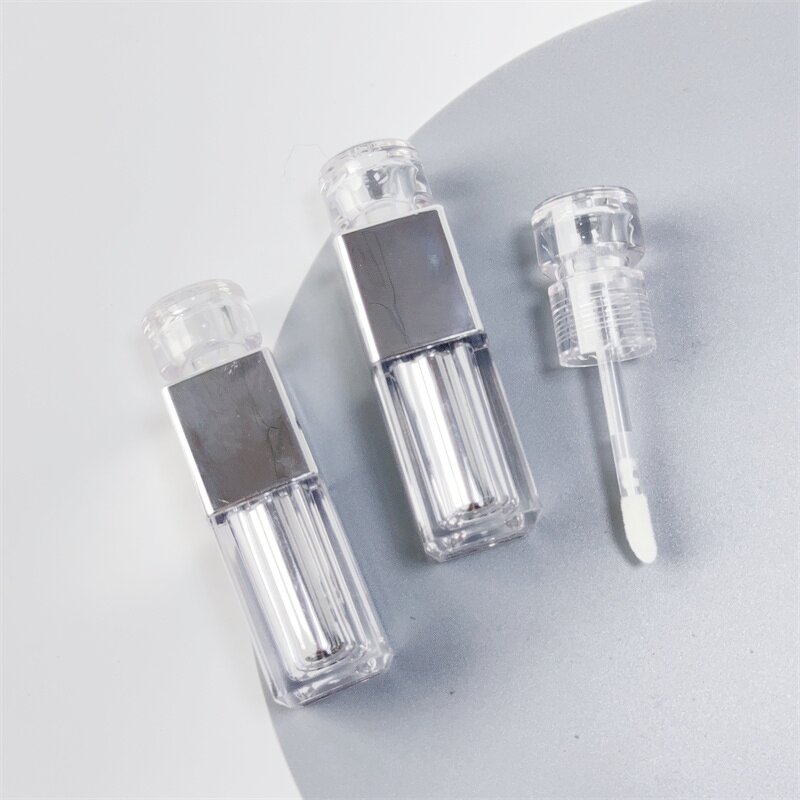 Lip Color Tube Factory - 2ml Square Textured Plastic Custom