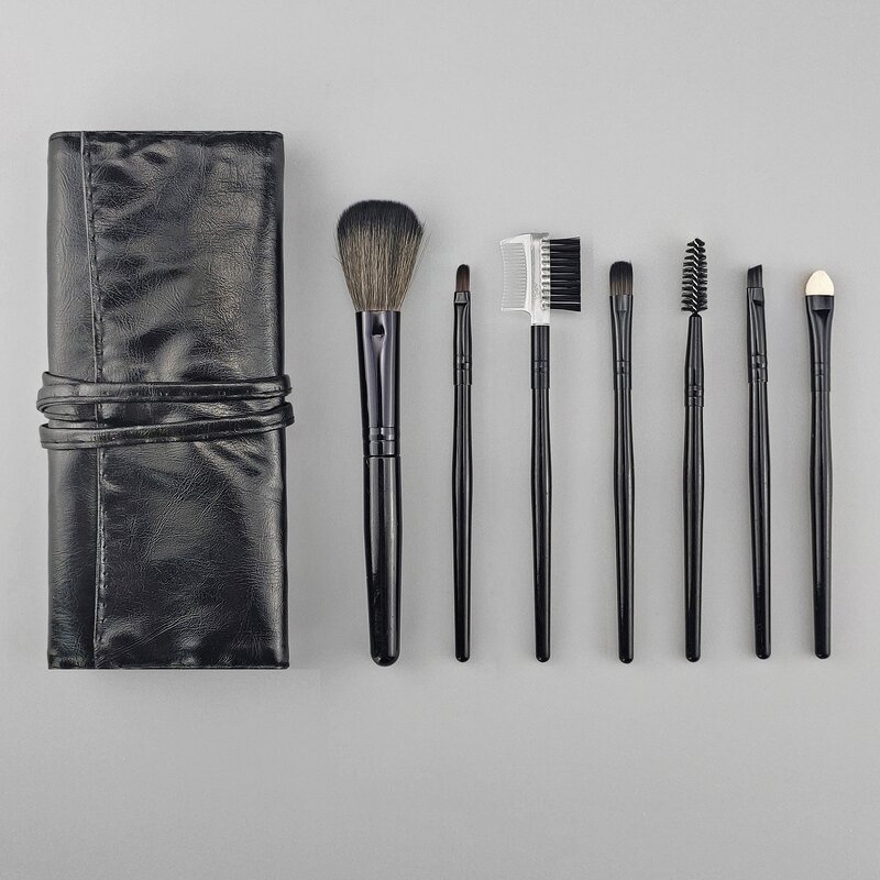 Makeup Brush Set Factory - 7pcs Luxury with Logo Quality Soft