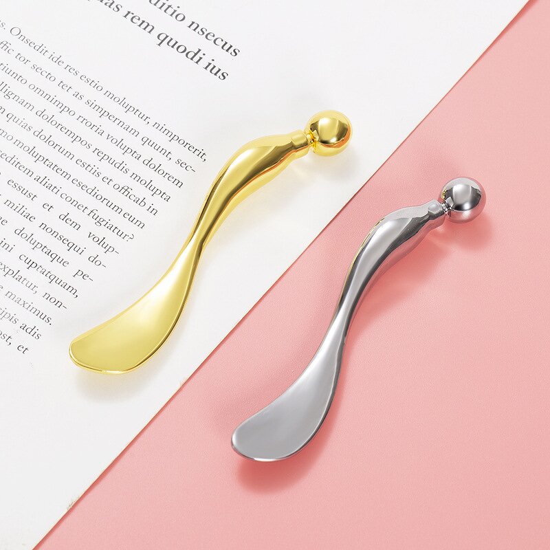 Face Cream Spatula Factory - Metal Eye Massager Applicator