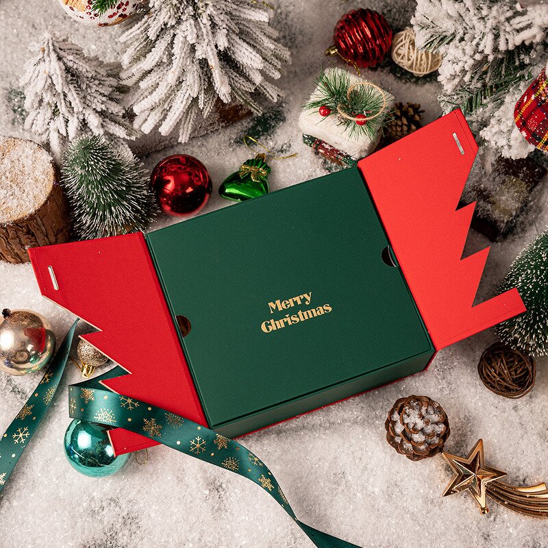 Gift Box Factory - Rectangular Large Capacity Merry Christmas