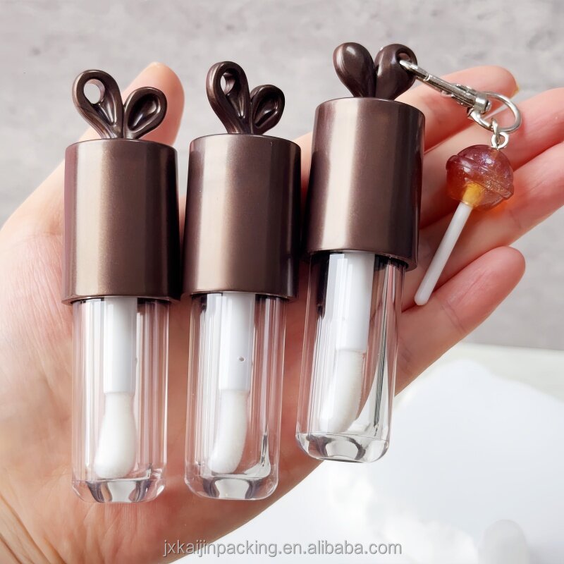 Mascara Tube Factory - 4.5ml Clear Empty Rounded Packaging