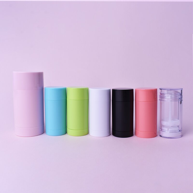 Deodorant Container Factory - 50-75g Refillable Twist Bottom