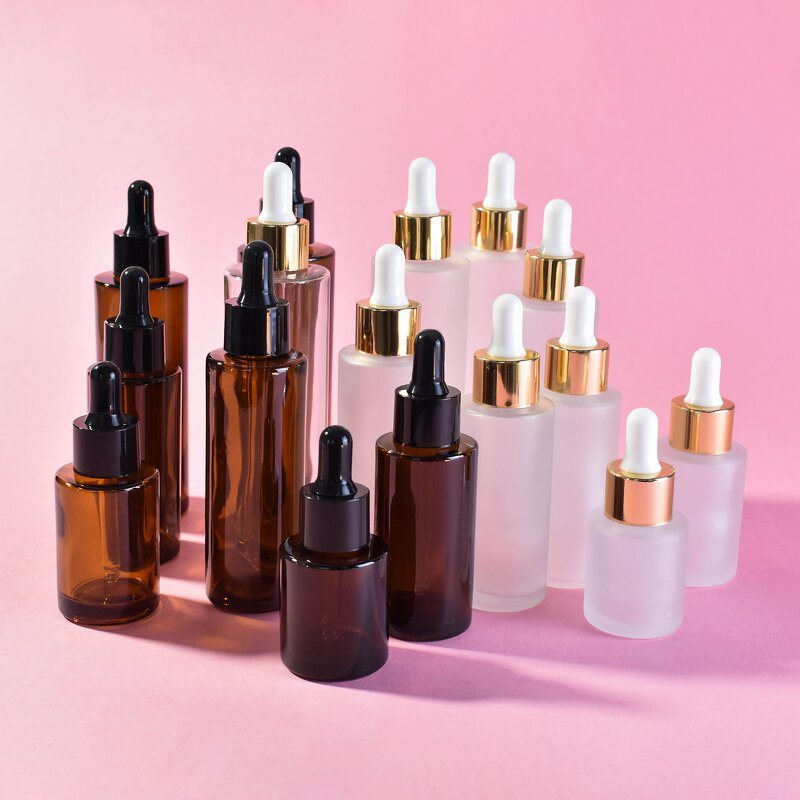 Essence Bottle Factory - 50-100ml Gradient Color Glass