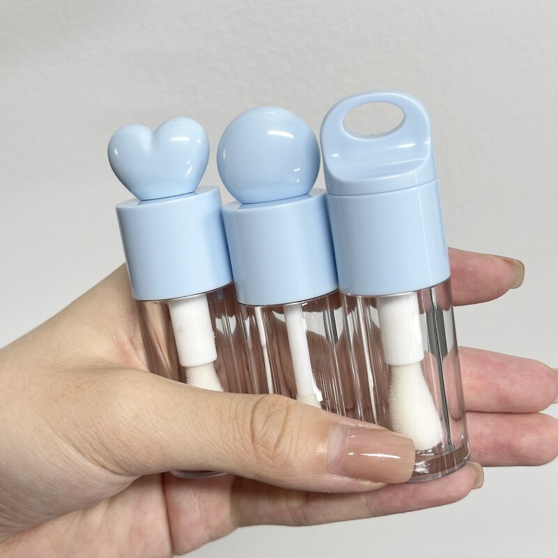 Lip Gloss Tube Factory - 4ml White Plastic Hot Stamping Surface