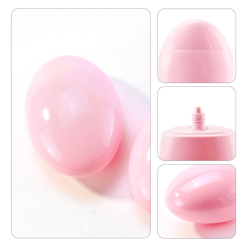 Cosmetic Bottle Factory - 50ml Egg Shape Pink Sunscreen Tube