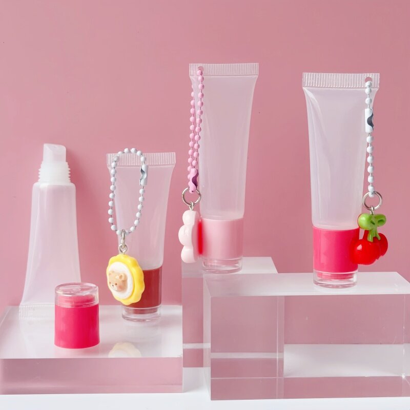 Lip Glaze Tube Factory - 8-15ml Transparent Squeeze Tube