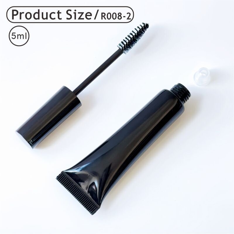 Mascara Tube Factory - 5ml Black Soft Squeeze Screw Cap