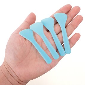 Plastic Spoon Factory - 70mm Multi-Color PP for Face Cleaning