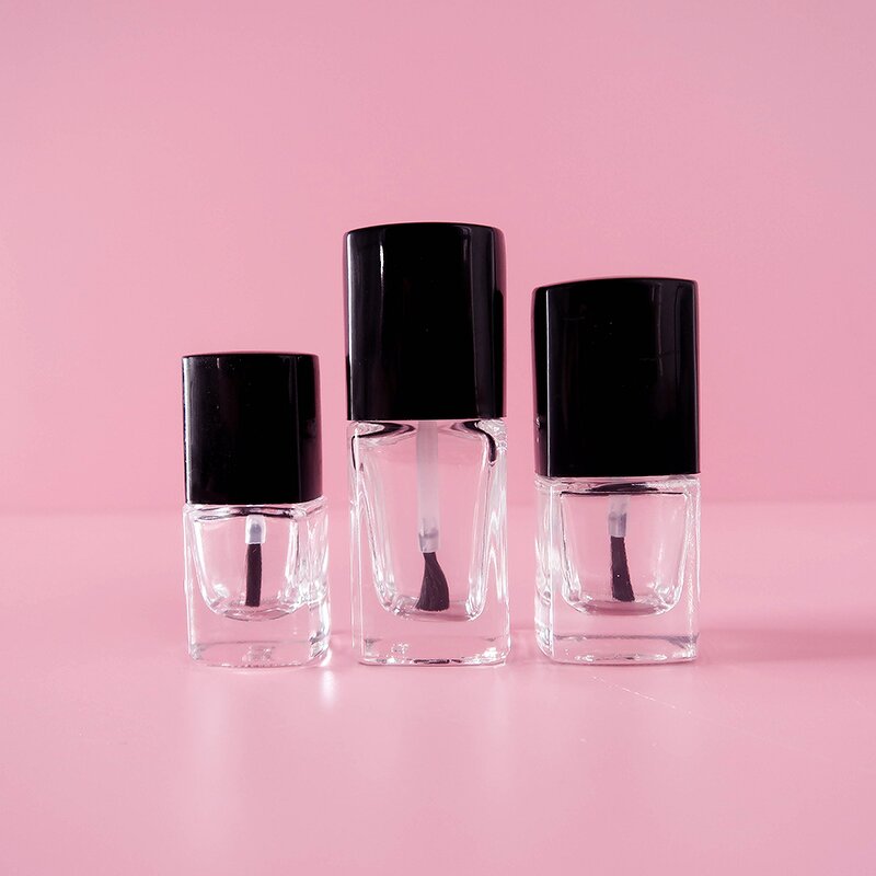 Nail Polish Bottle Factory - Custom Square Empty Bottle 15ml