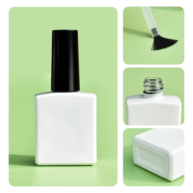 Nail Polish Bottle Factory - 15ml Matte Frosting Glass