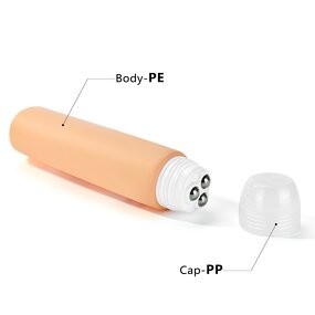 Cosmetic Tube Factory - Metal Massage Applicator with Steel Ball