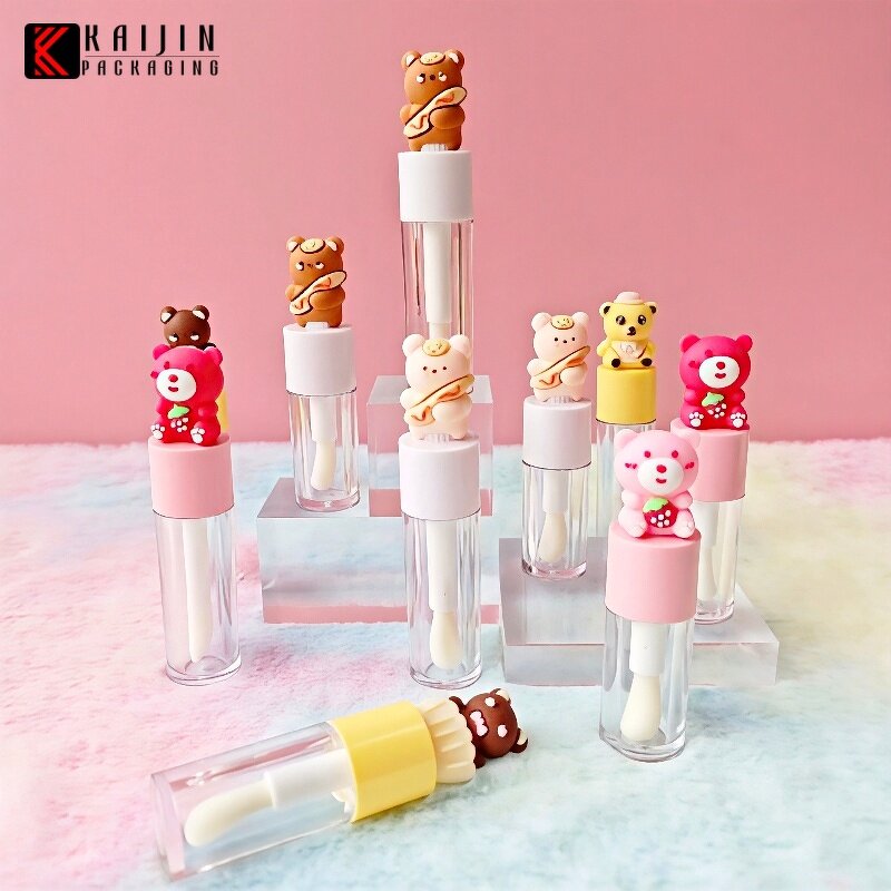Lip Gloss Tube Factory - 4-6ml Cute Doll Head Design