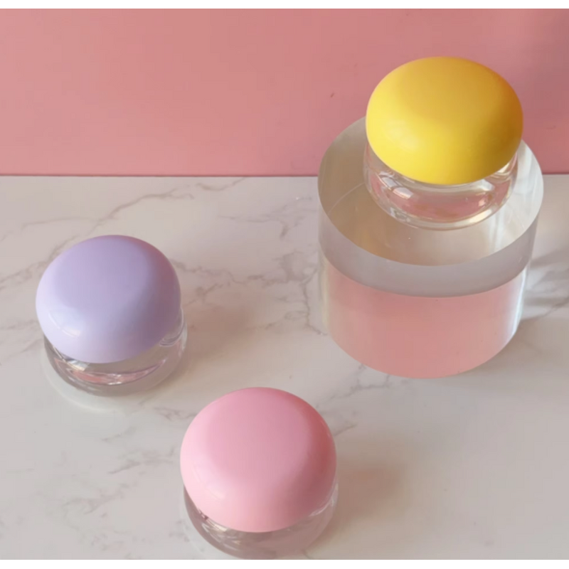 Cosmetic Jar Factory - 8g Transparent Round Plastic Customize
