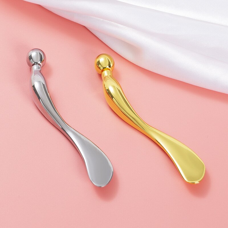 Face Cream Spatula Factory - Metal Eye Massager Applicator