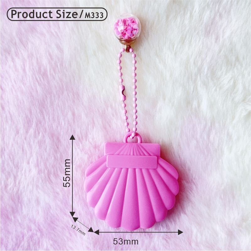 Powder Box Supplier - 2-3g Pink Shell-shaped DIY Palette